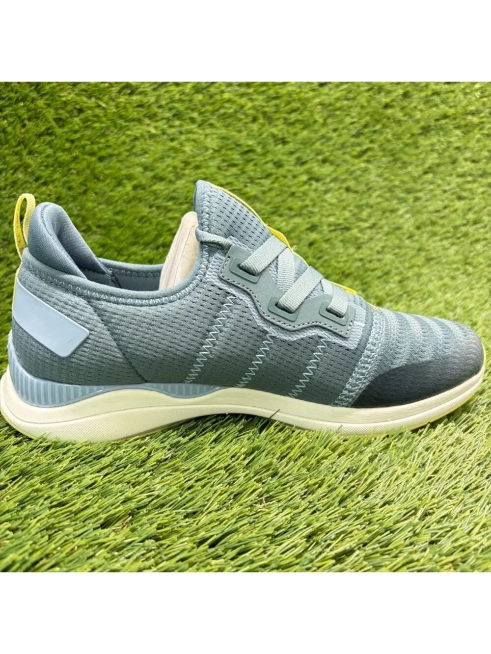 Kuru Stride Move Womens Size 7 Blue White Athletic Running Shoes Sneakers